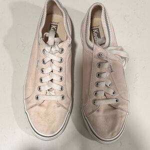 Keds Jump Kick Rib Knit Collar Shoes.